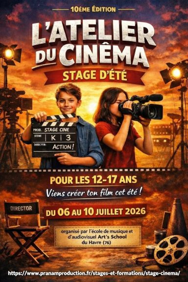 Infos / Cliquez ici ! Stage "Cinéma"